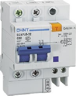 正泰(CHINT)　漏电保护装置　DZ47LE-32 2P C25A