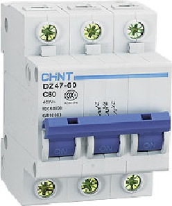 正泰(CHINT)　安全继电器　DZ47-60 3P C40A