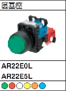 富士(FUJI)　按钮　AR22E0L-10E3G