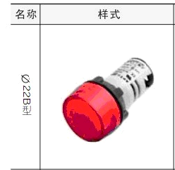 上海二工(APT)　指示灯　AD16-22B/G23S