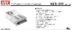 明纬(MW)　开关电源　NES-350-24