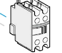 施耐德(SCHNEIDER)　接觸器輔助觸頭　LA1-DN11N