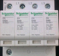 施耐德(SCHNEIDER)　电涌保护器附件　PR 20R 3P+N