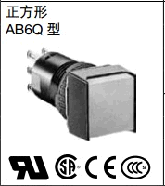 和泉(IDEC)　按钮开关　AB6Q-M1GC