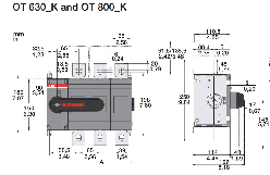 ABB(ABB)　低压熔断器　OT800E03K
