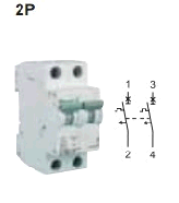 伊顿(MOELLER)　微型断路器　E6-50/2/C