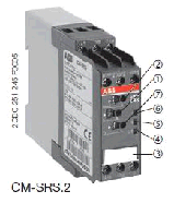 ABB(ABB)　控制继电器　CM-SRS.22, 2C/O, 0.3-15A, 24-240VAC/DC