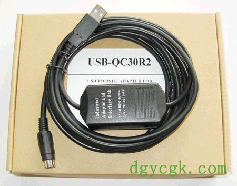 三菱(MITSUBI)　连接电缆　USB-QC30R2