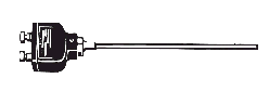 歐姆龍(OMRON)　溫控器　E52-CA20B D=3.2