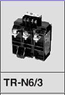 富士(FUJI)　熱過載繼電器　TR-N6/3 85-125A