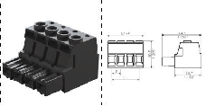 魏德米勒(WEIDMULLER)　PCB产品　BUZ 10.16HP/03/180 AG BK BX