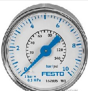 费斯托(FESTO)　压力仪表　MA-40-1,6-G1/4-MPA