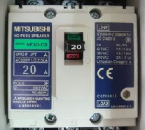 三菱(MITSUBI)　塑壳断路器　NF30-CS 2P 20A