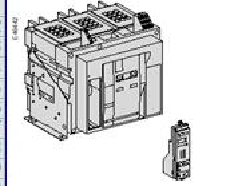 施耐德(SCHNEIDER)　框架斷路器　MT08H2 2.0A 3P FIX AC380