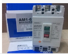 安德利(ANDELI)　塑殼斷路器　AM1-63L/3310/AC220V-25A