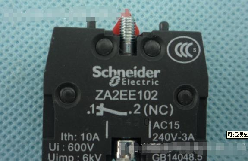 施耐德(SCHNEIDER)　按钮触点　ZA2-EE102