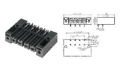 魏德米勒(WEIDMULLER)　PCB产品　BVZ 7.62/05/180SH150C SN BK BX