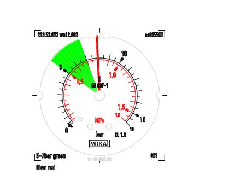 威卡(WIKA)　压力表　213.53.063 0-16B绿色区域5-7BAR,红线在8BAR