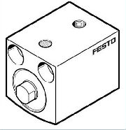费斯托(FESTO)　气缸　AEVC-12-5-P
