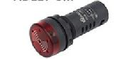 科耐达(KND)　按钮/指示灯附件　AD127-22SM 24V 红