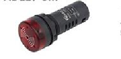科耐达(KND)　按钮/指示灯附件　AD127-16SM 红 AC220V