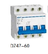 正泰(CHINT)　微型断路器　DZ47-60 4P C25A